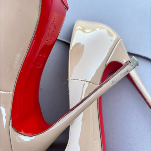 Christian louboutin Katie 100MM Patent leather pumps - Picture 12 of 15